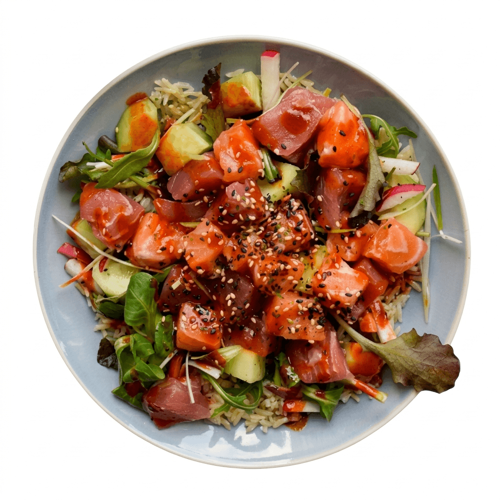 ENSALADA DE SALMON CON PICANTE · 연어 무침 - Image 1